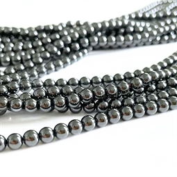 4 mm Hæmatit - Hel streng